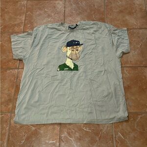 No Boundaries Men's Graphic Tee in Light Gray